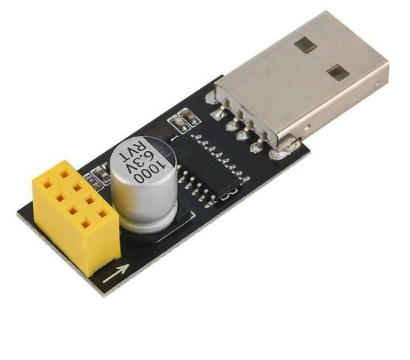 El adaptador USB-ESP8266 en cuestión